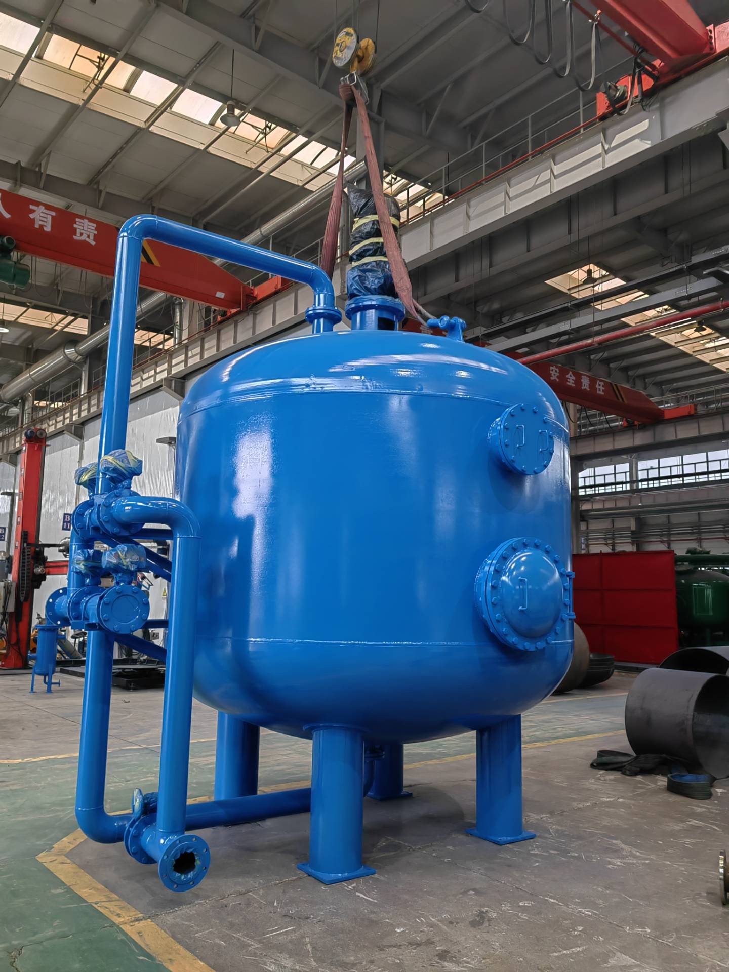 多介質(zhì)過濾器管路結(jié)構(gòu)的特點(diǎn)！